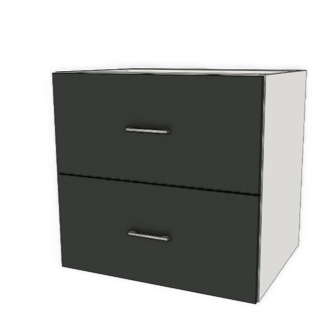 2 Drawer Base Cabinet