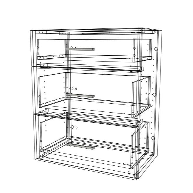 3 Drawer Base Cabinet